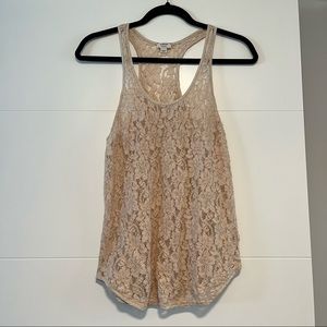 Wilfred | Lace Racerback Tank Top